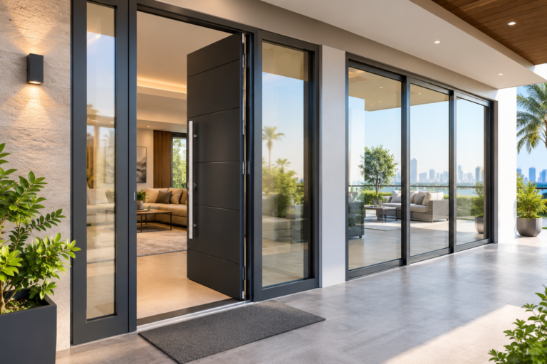 How Aluminum Doors Improve Modern Home Design
